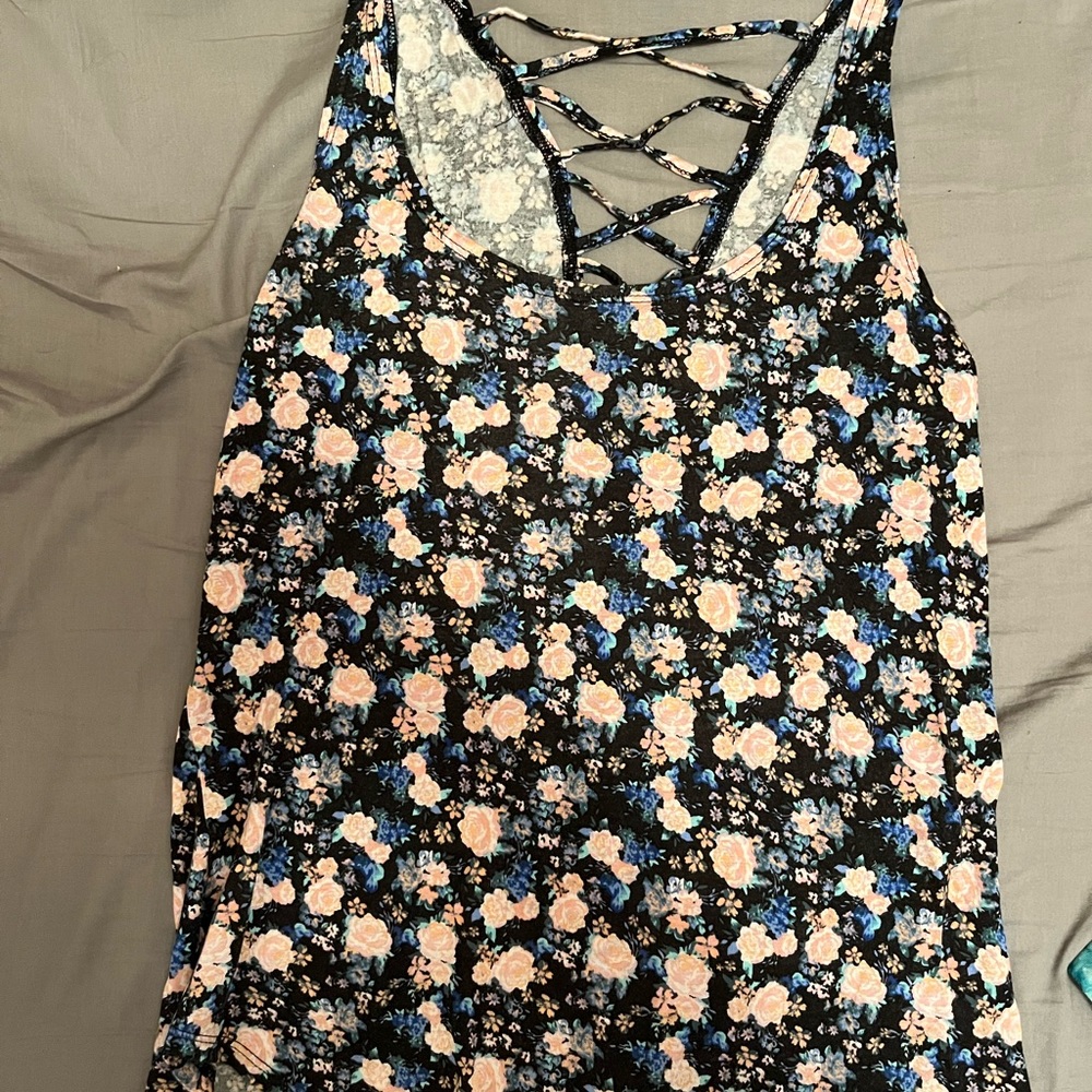 Flower tank top
